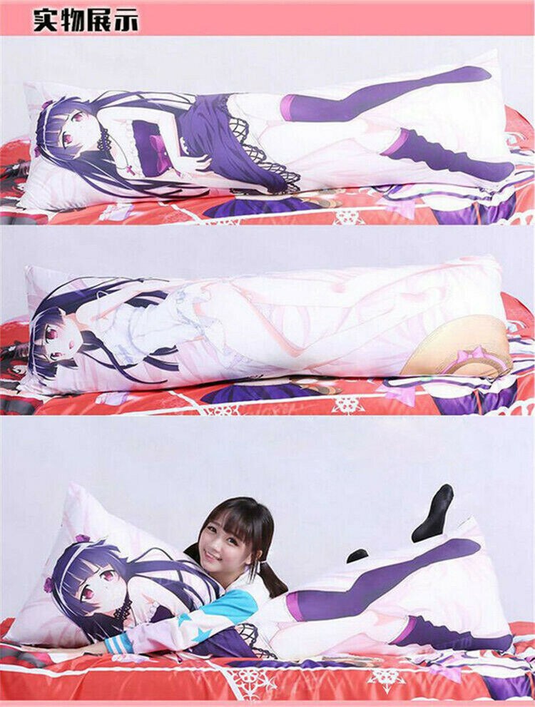 KonoSuba Megumin Dakimakura Otaku Anime Girl Hugging Body Pillow Case Cover