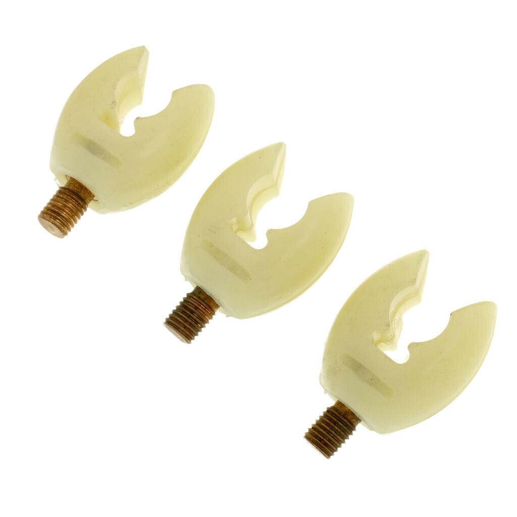 3Pcs Carp Fishing Rod Holder White Silicone Gel Fishing Rod Pod Rest Gripper