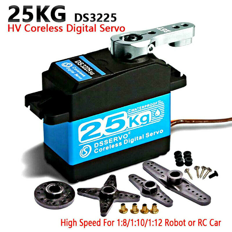 DS3225 25kg High Speed Waterproof Metal Gear Digital Servo For RC Car Boat Plane