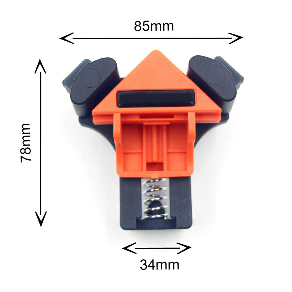 90 DEGREE RIGHT ANGLE CORNER CLAMP WOODWORKING WOOD for KREG JIGS CLAMPS T Hot