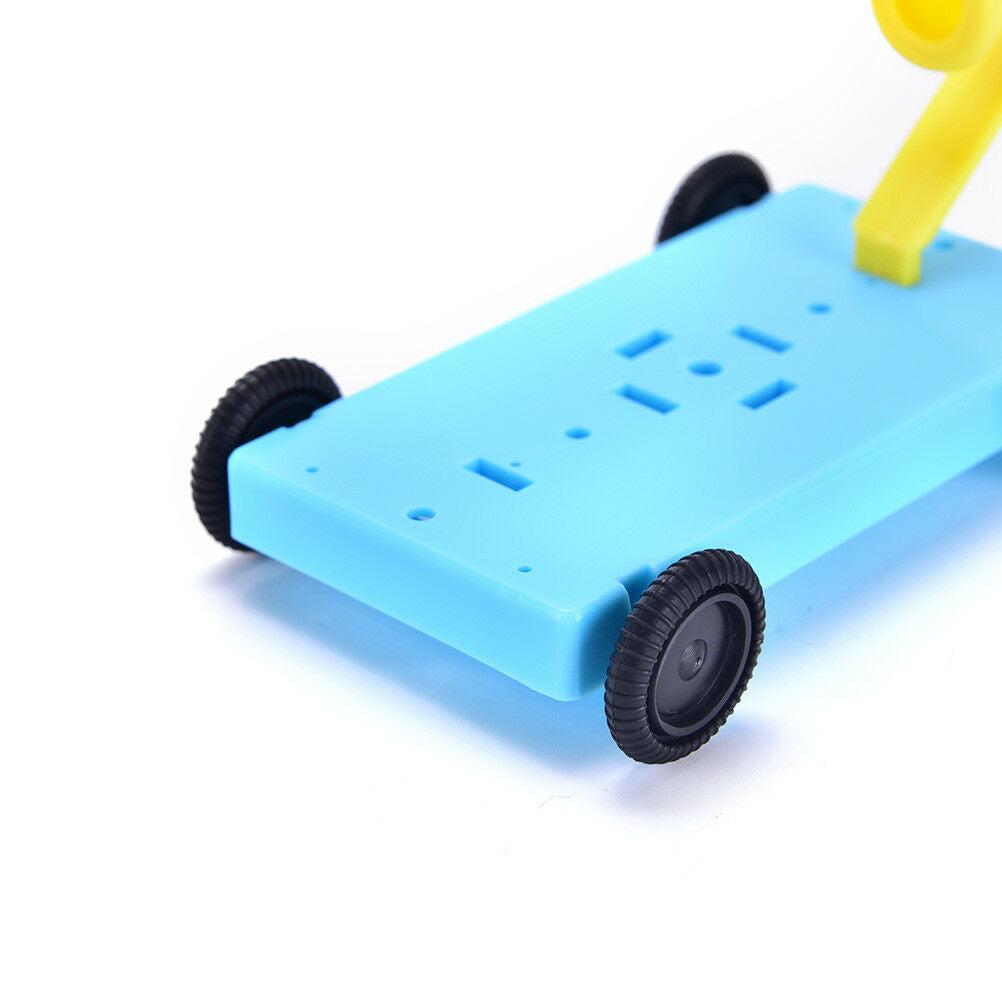 Science Physical Experiments Homemade Balloon Recoil Car DIY Materials Fo.l8