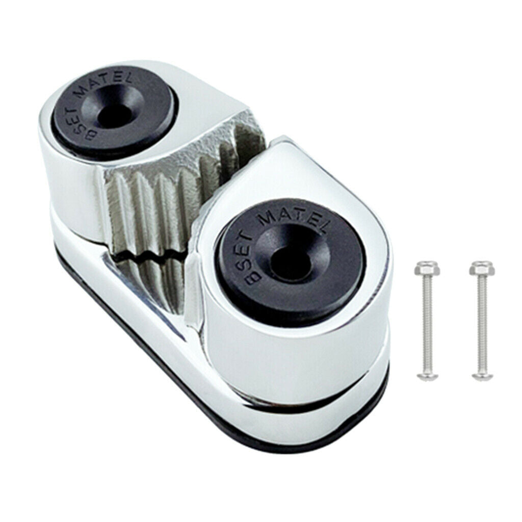 Kayak Cam Cleats & Fairlead Stainless Steel Fast Entry fits for 3-12mm Line