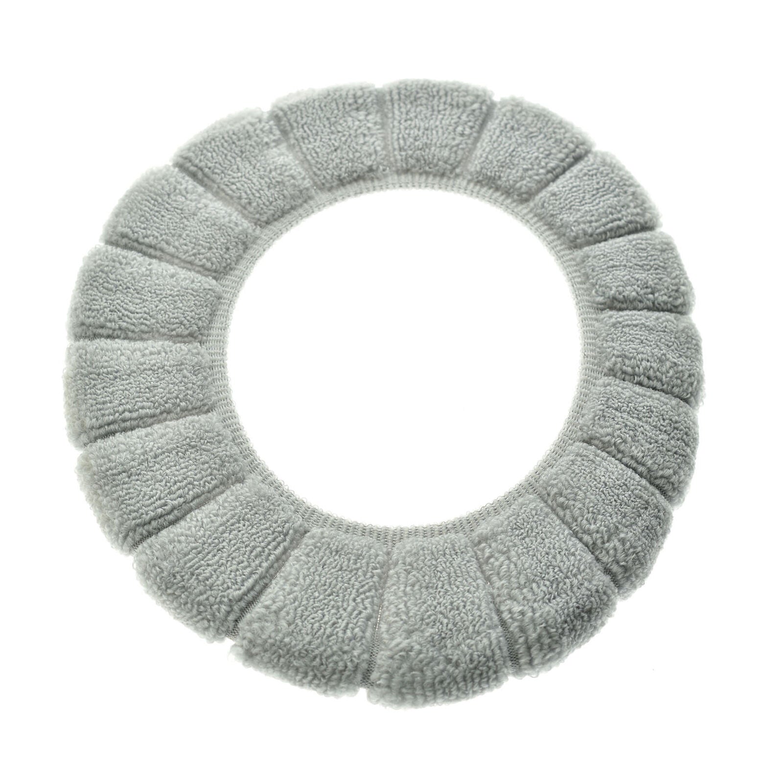 Soft Bathroom Toilet Seat Cover Warmer Lid Pad Washable Soft Cloth Close Stool