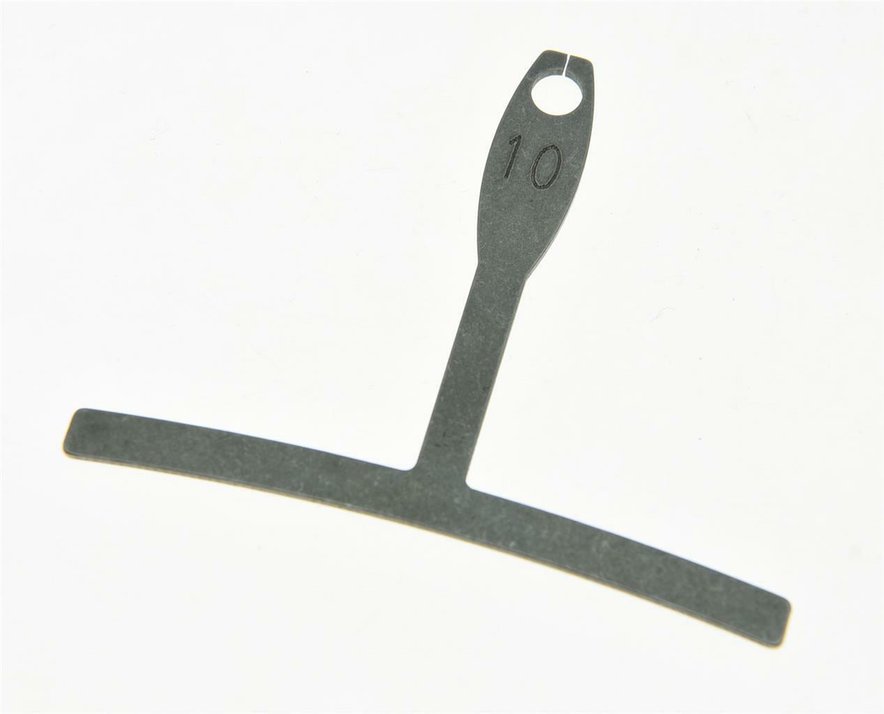 10'' Steel Guitar Bass Luthier Tool Understring Fingerboard Radius Gauge