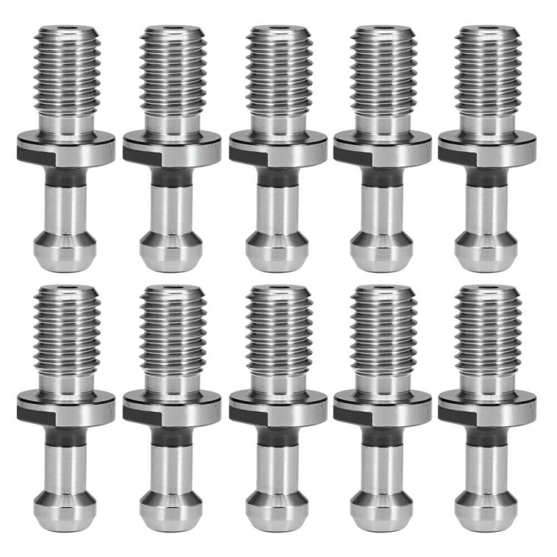 Cat40-45Â° Pull Nail Special Pull Nail for Cnc Tool Holder Water 45 Degree 10Pcs