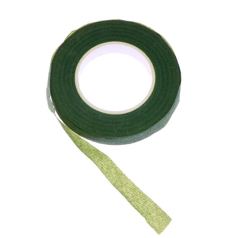 30M Self-adhesive Green Paper Tape Grafting Film Floral Stem Garland Wrea.l8