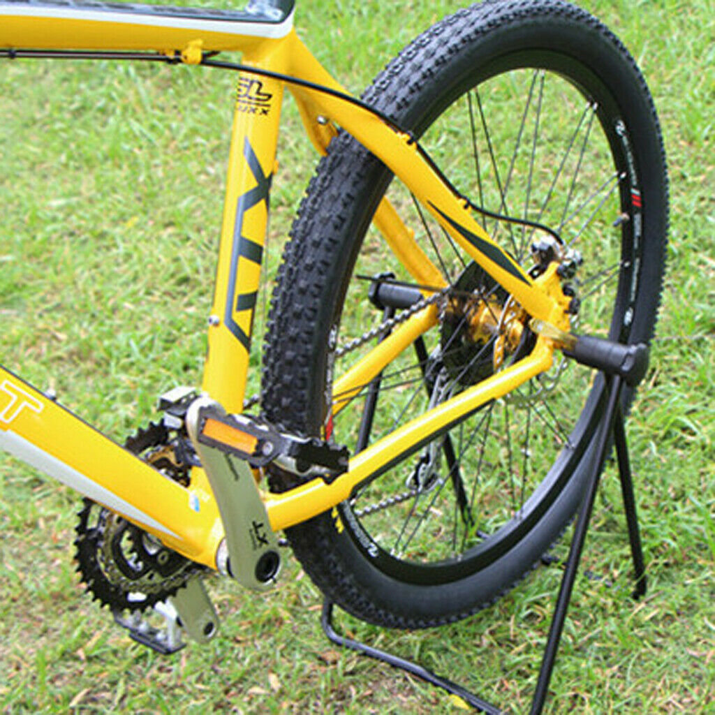Portable Bicycle Bike Display Repair Foldable Holder Parking Bar Stand