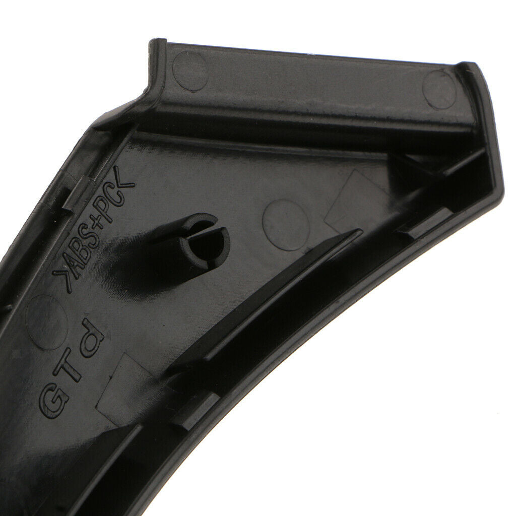 2X Right Inner Door Panel Handle Outer Trim for 04-12 BMW E90 3-Series Black