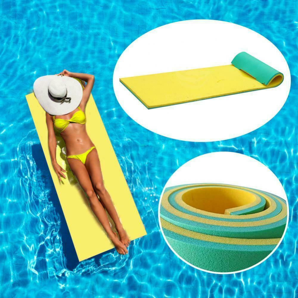 Pool Float Mat Lake Pad Mattress Water Sports Mattress Cushion Game Floater