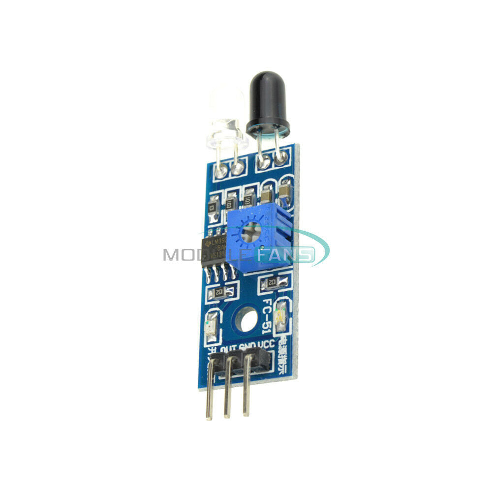 2PCS IR Infrared Obstacle Avoidance Infrared Sensor Module for Arduino Robot