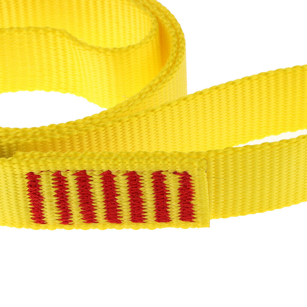 2X 23KN Climbing Sling Fall Protection   Safety Webbing Strap Belt, 60cm