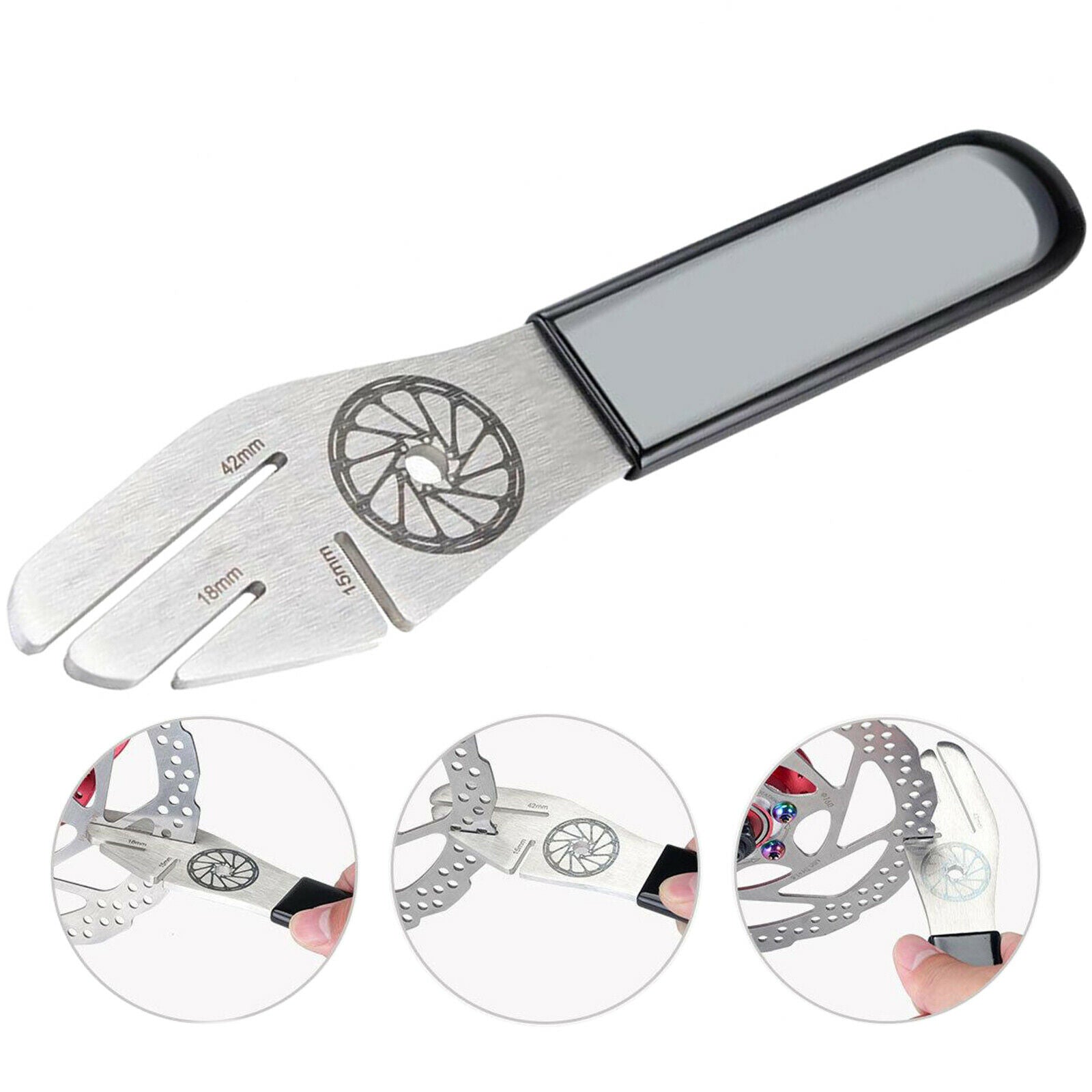 Durable Bicycle Disc Brake Rotor Alignment Wrench MTB Road Bike Repair Tool