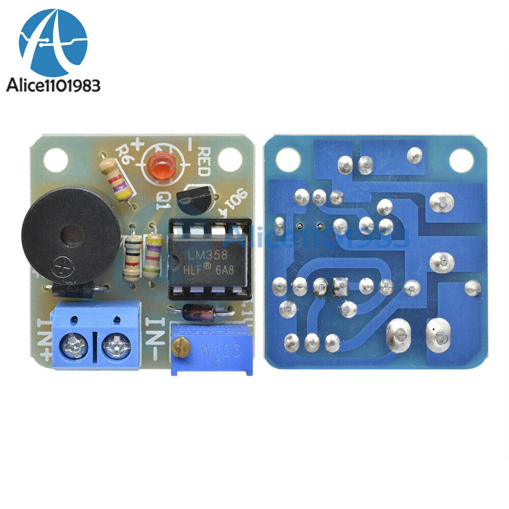 9V 12V Battery Excessive Discharge /Anti-over-discharge Protection Alarm Board