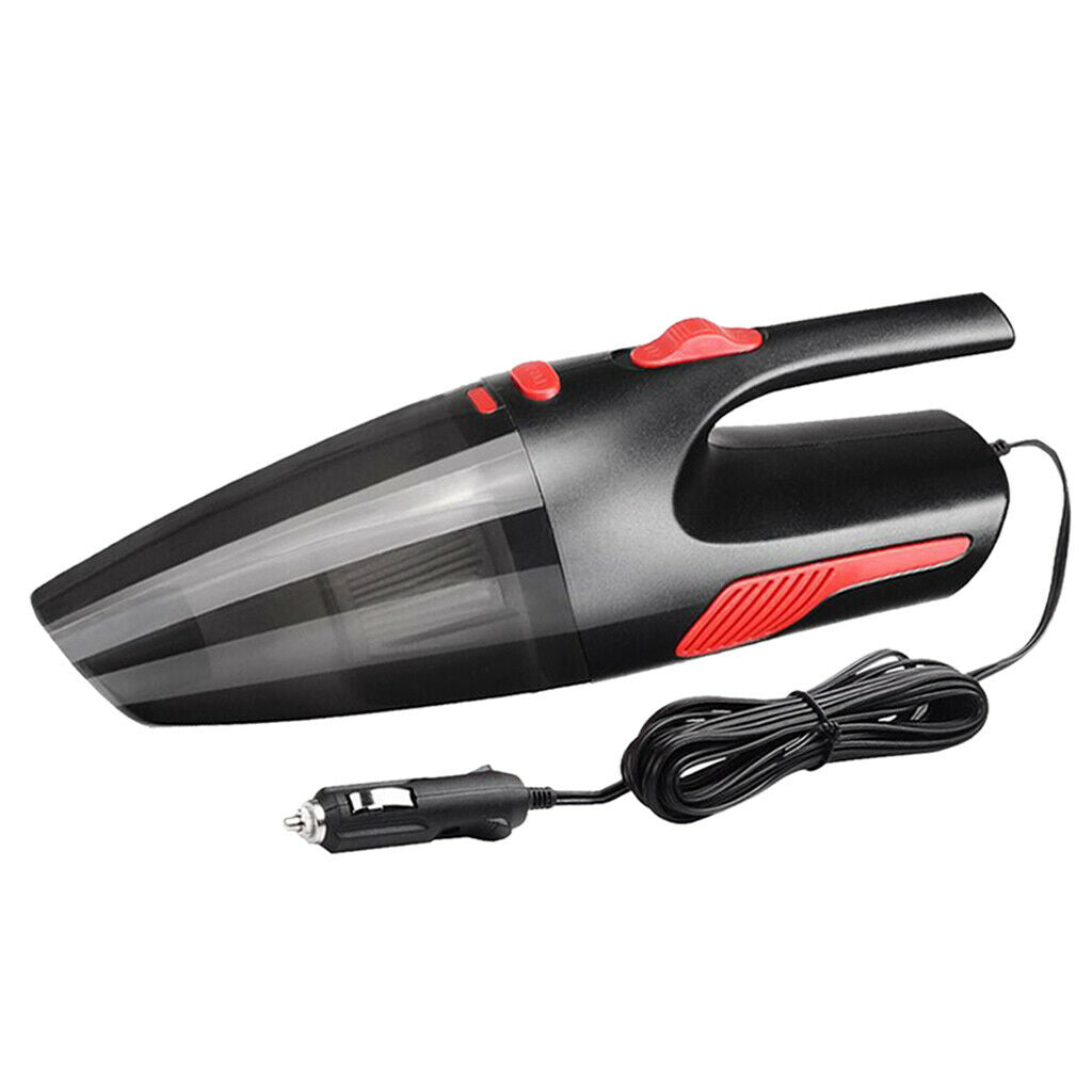 2Pcs 12V Vacuum Cleaner Auto Dry And Wet Mini Indoor