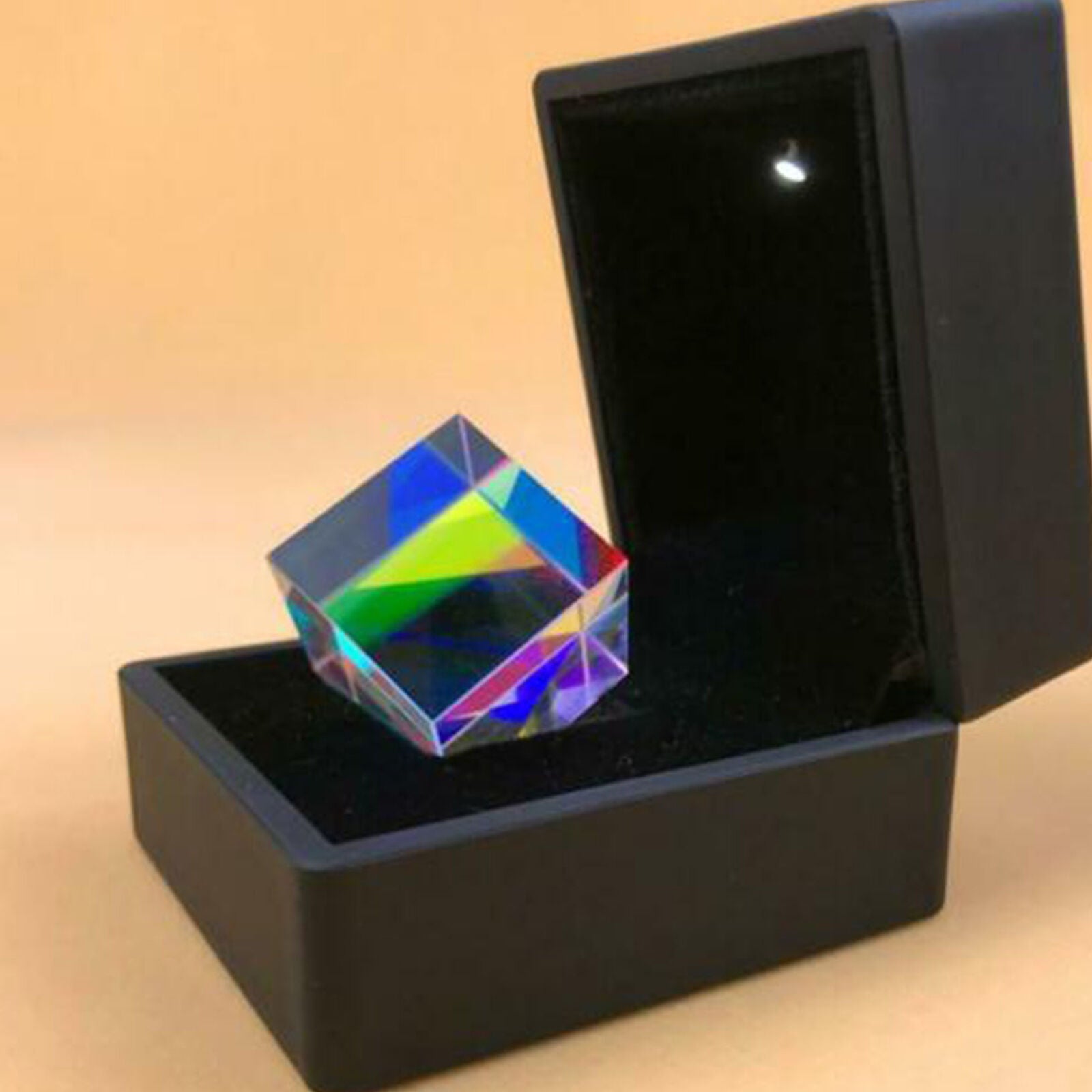 optical glass defective x-cube prism cross dichroic rgb splitter for teaching
