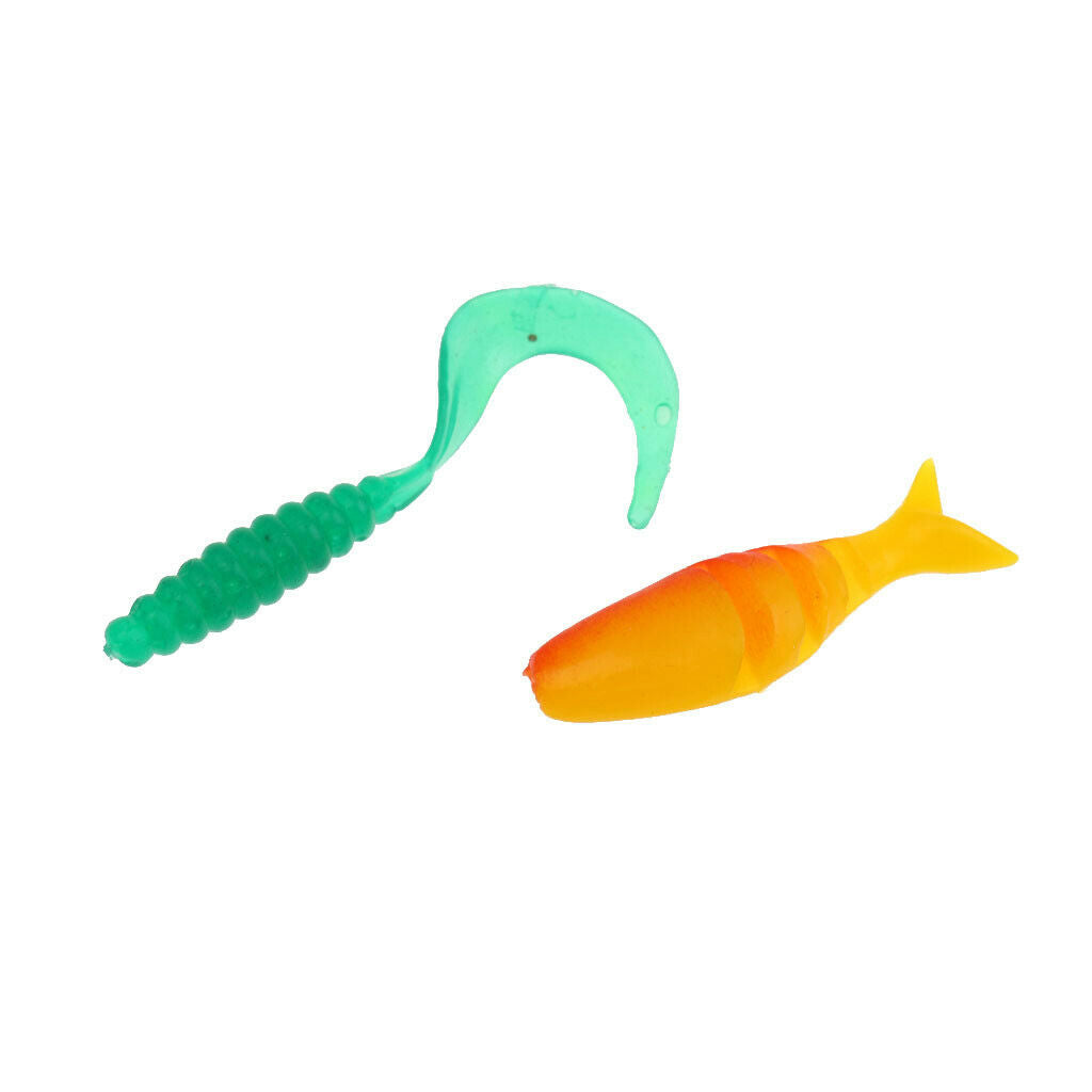 Fishing Lure Kit Metal Lure Hard Baits Soft Baits Plastic Lure Fishing Baits