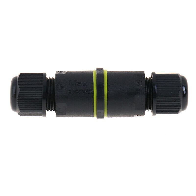 IP68 2/3 Pin Outdoor Waterproof Cable Connector AC Junction Box Durab_JC.l8