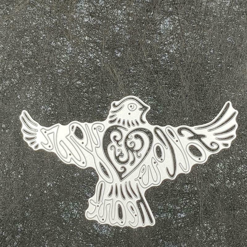 Eagle Metal Cutting Dies Stencil DIY Scrapbooking Album Paper Card Template Mold
