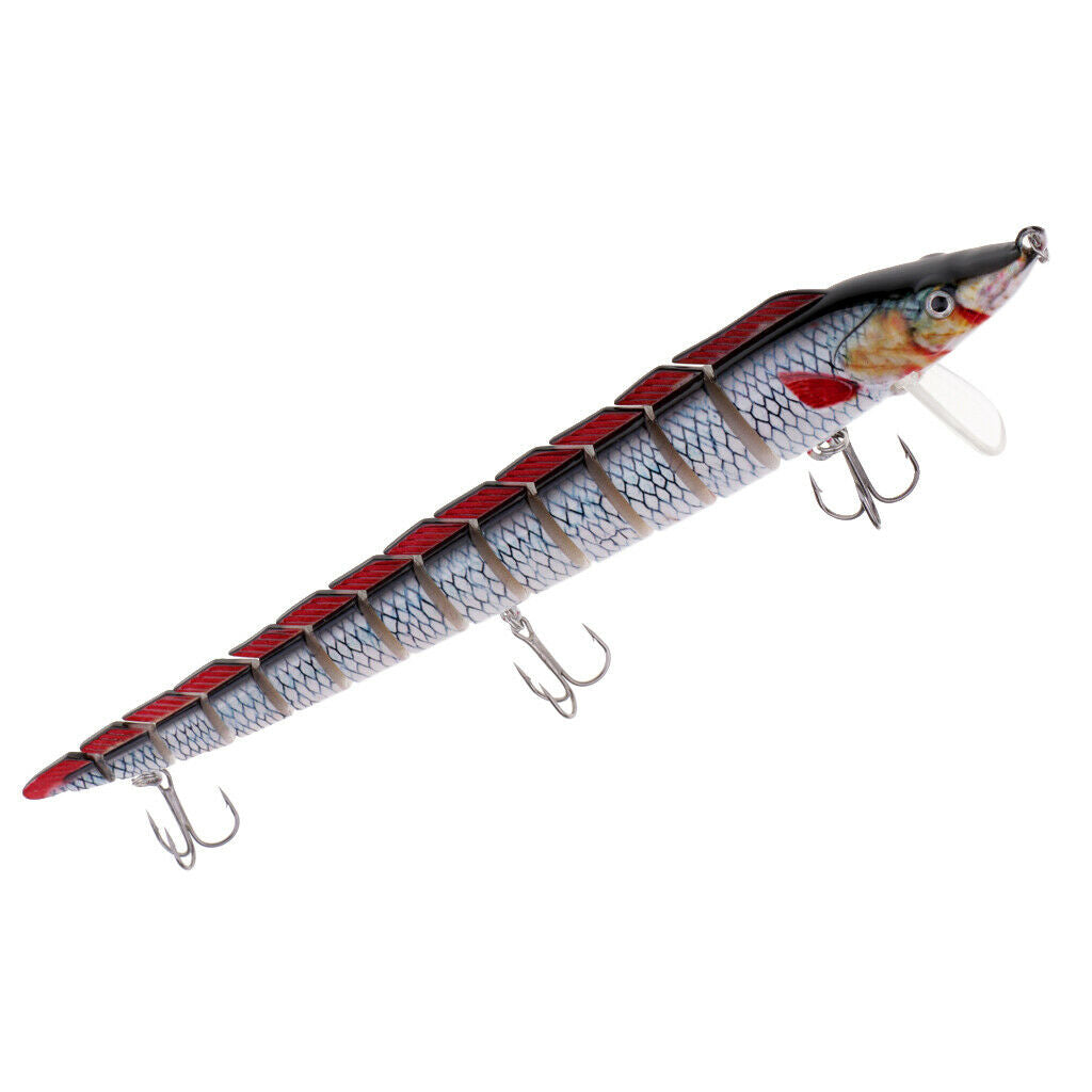 23cm Bass Fishing Bait Swimbait Lure Life-like Multi-jointed Fishing Lure 01