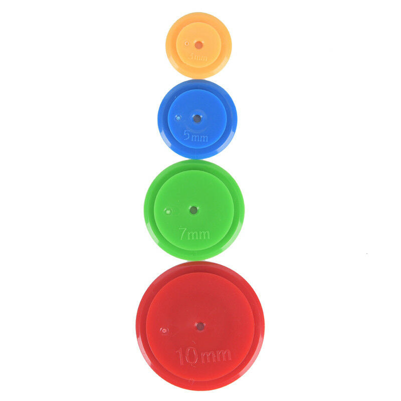 4pc Sewing wheel patchwork wheel tailor scribing tracing loom tools for s Rf