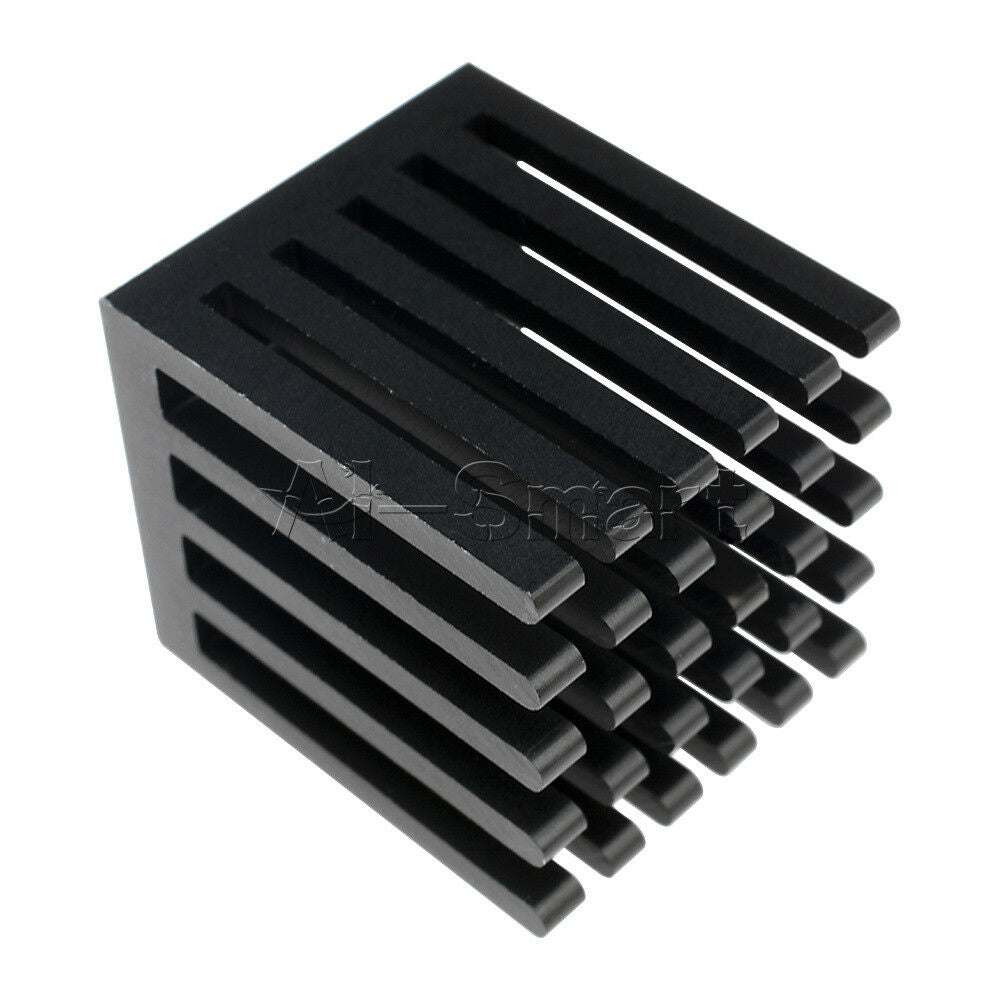 10PCS 22X22X25MM 22*22*25MM 3M8810 IC Heat Sink Aluminum Cooling Fin ADHESIVE