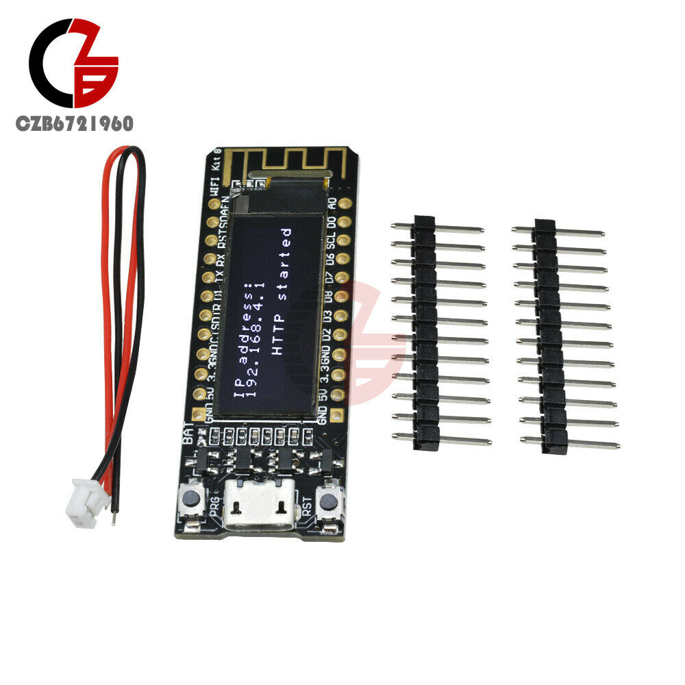 0.91 inch OLED Display Screen ESP8266 CP2104 Nodemcu WIFI Board for Arduino