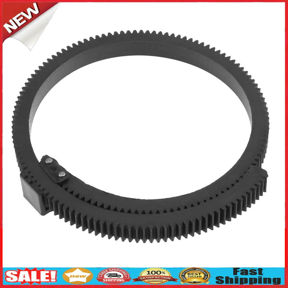 5D2 7D Adjustable Follow Focus Len Gear Ring Belt for DSLR Camcorder Camera @