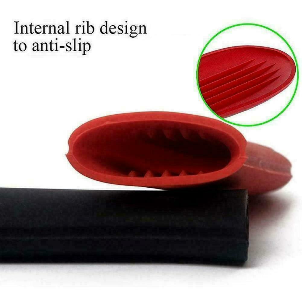 Silicone Pot Holder Cast Iron Hot Skillet Handle Cover Sleeve New Pan S4D0