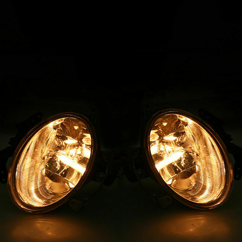 Pair For Hyundai Santa Fe 2007-2009 2008 Clear Lens Fog Lights Lamps Assembly