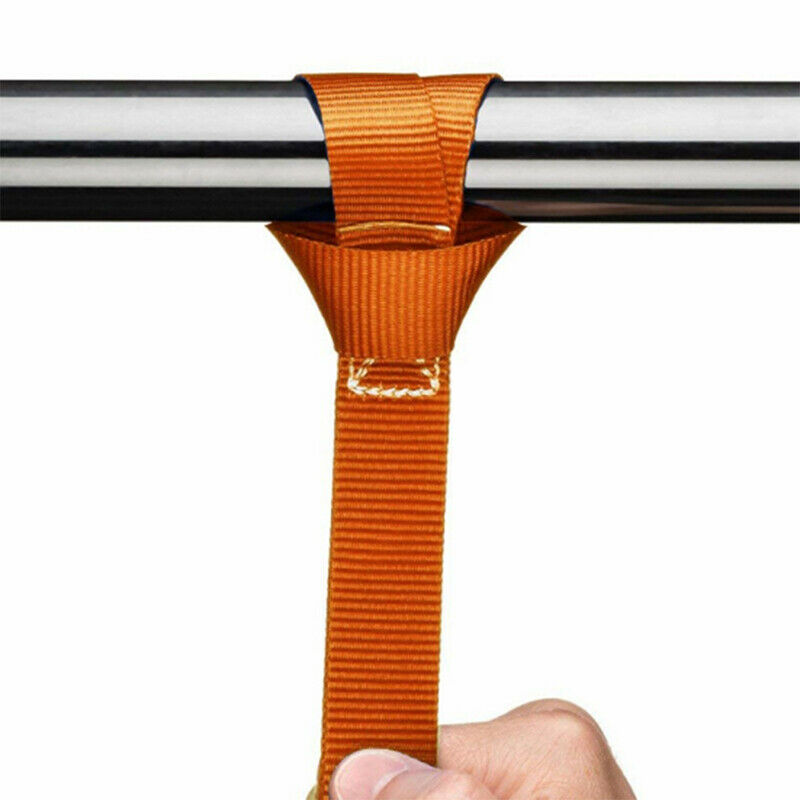 1Pcs Soft Loop Tie Down Straps Ratchet Towing Cargo ATV Motorcycle 600LBS.l8