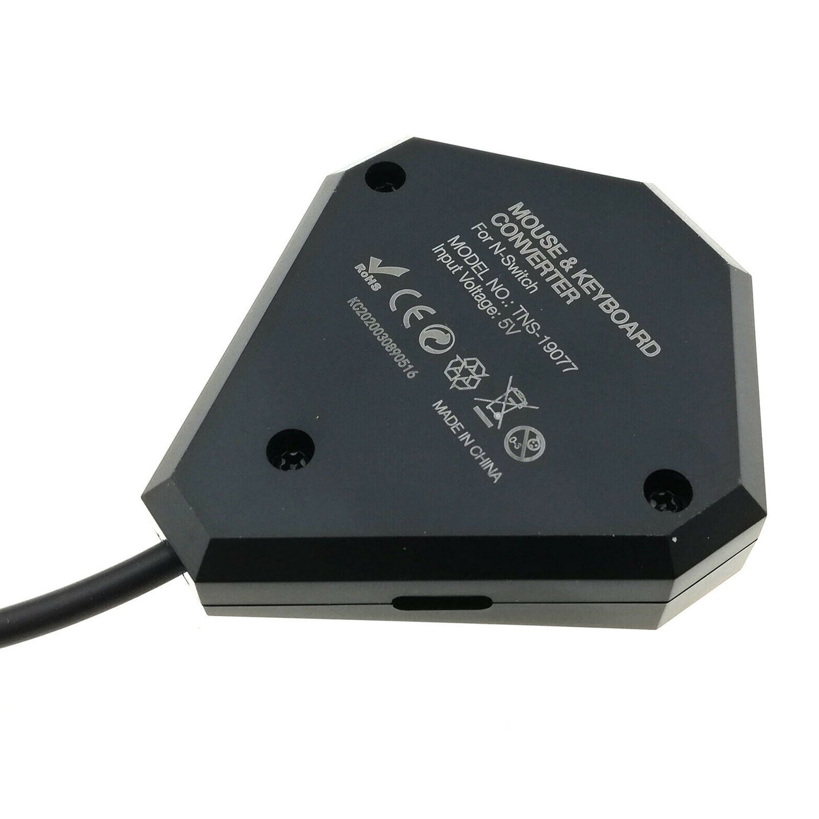 USB Hub Adapter Keyboard Mouse Controller Converter LED for PS4 XBOX Switch New