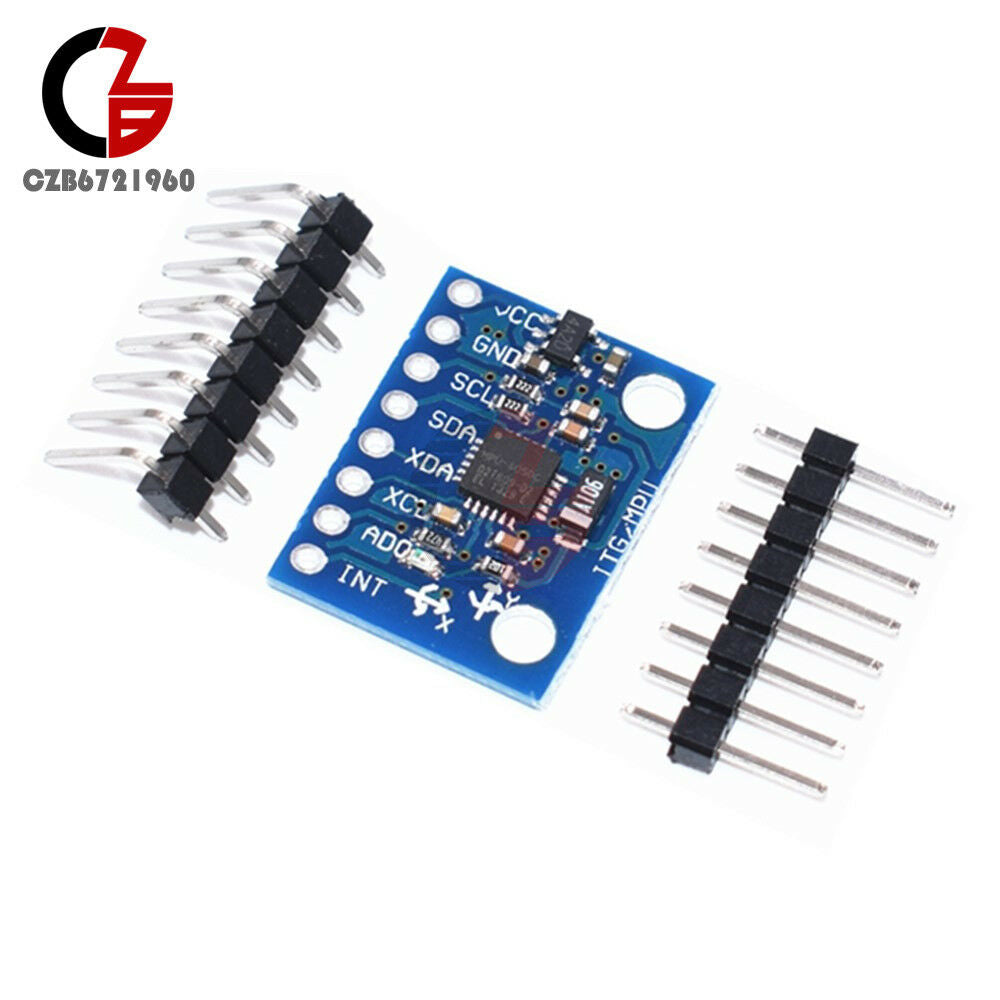 2PCS MPU-6050 GY521 3 Axis Accelerometer Sensor Gyroscope Module for Arduino