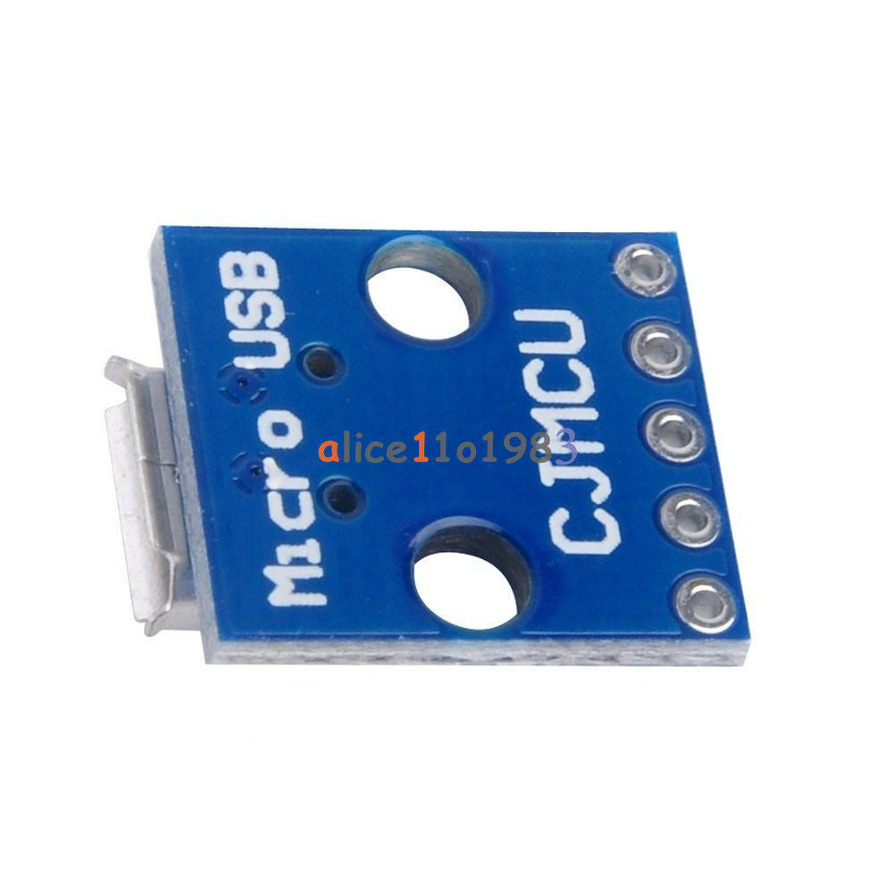 10PCS CJMCU Micro USB Interface Board Power Switch 5V Interface New