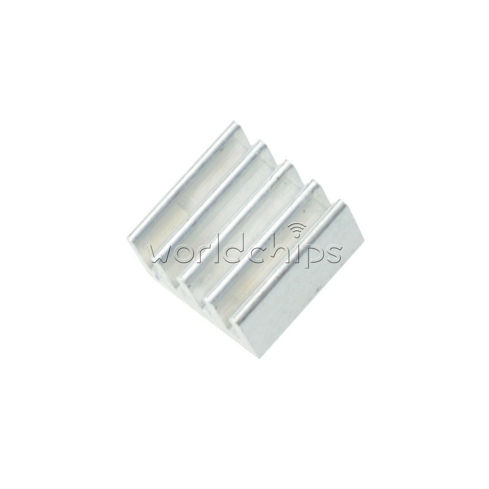 50pcs 8.8x8.8x5mm Aluminum Heat Sink for Computer Memory Chip LED Power IC
