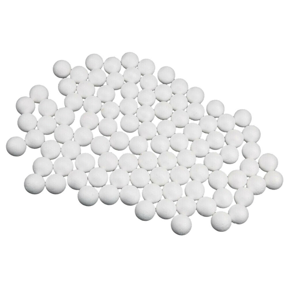 200Pc Styrofoam Polystyrene Foam Balls Crafts DIY Supplies 25mm 20mm Spheres
