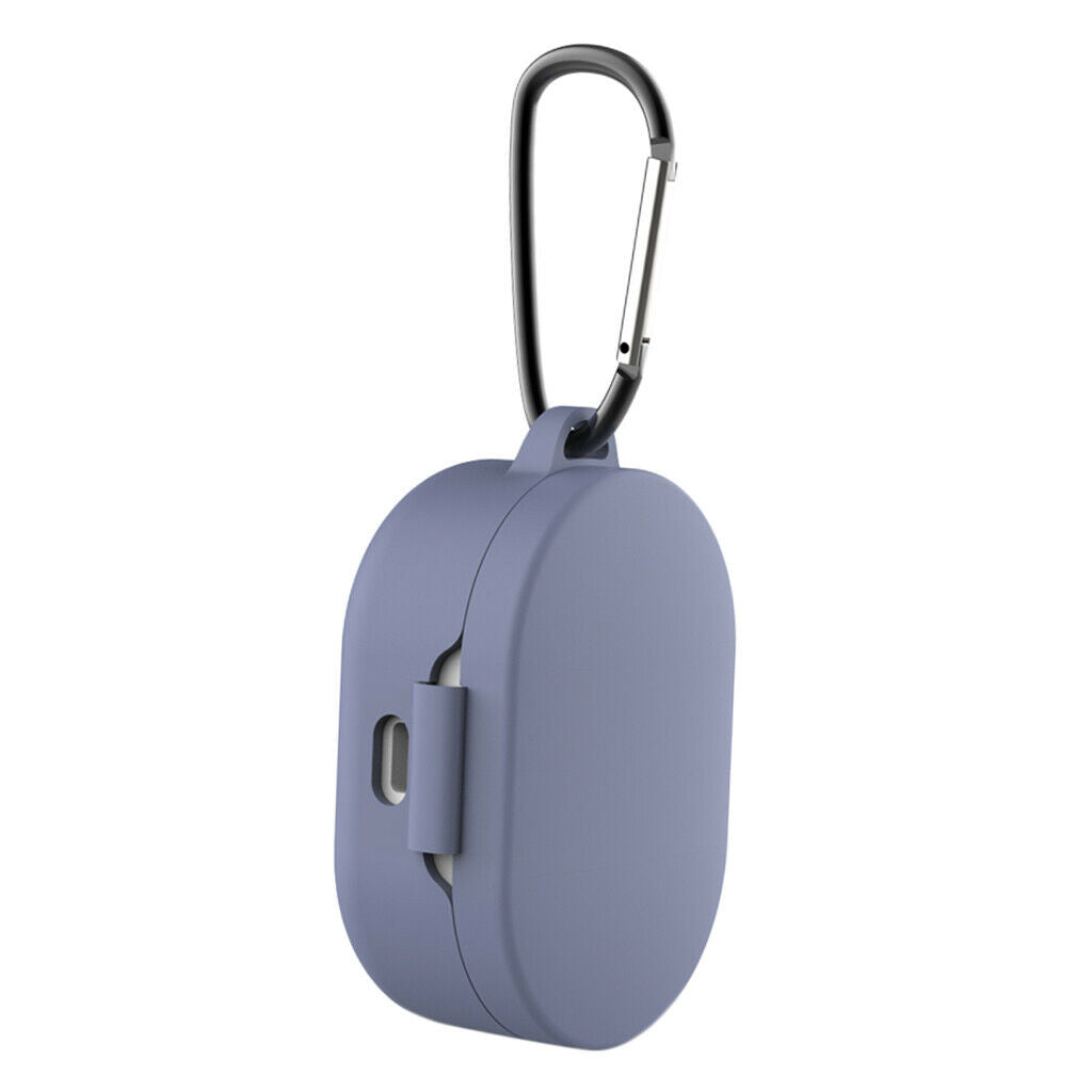 2pcs Earphone Case Protective Case Cover with Anti-lost Buckle Headsets Parts