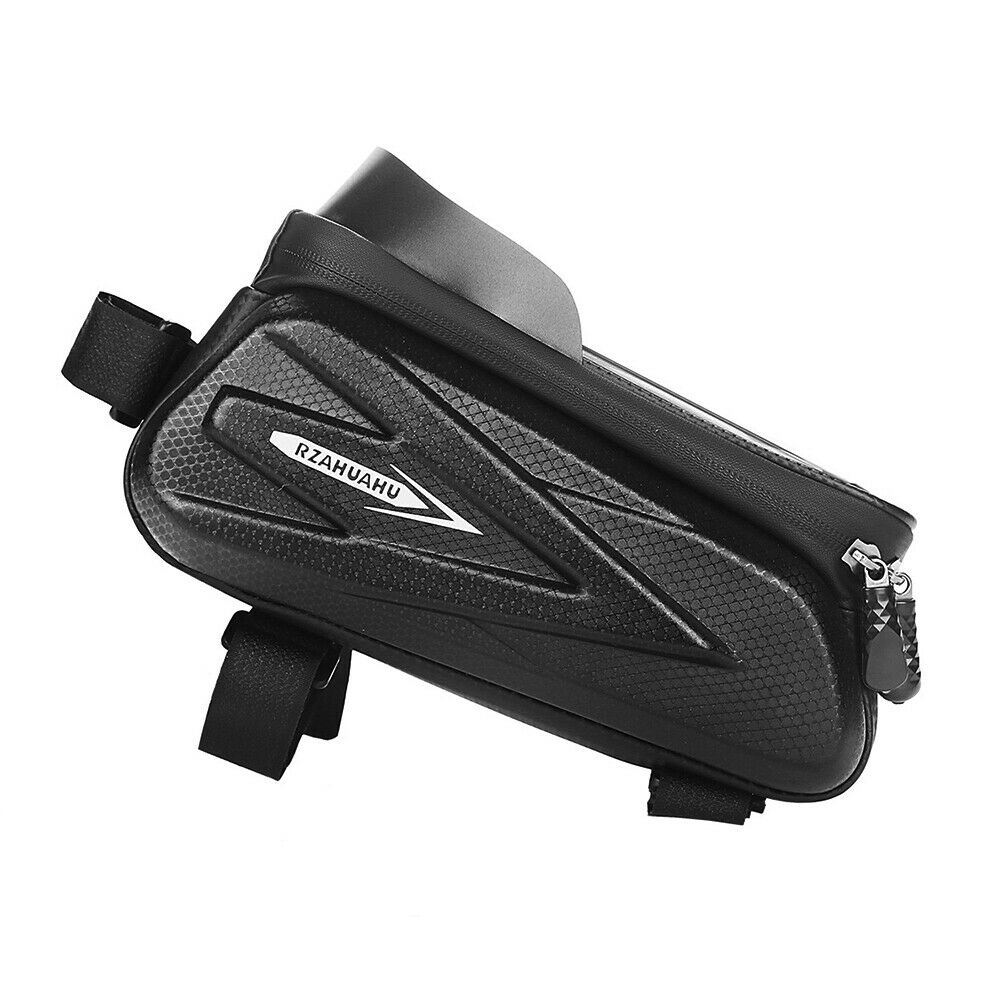 Bicycle Bags Front Frame Touch Screen Waterproof MTB Road Bike Top Tube Pouch @