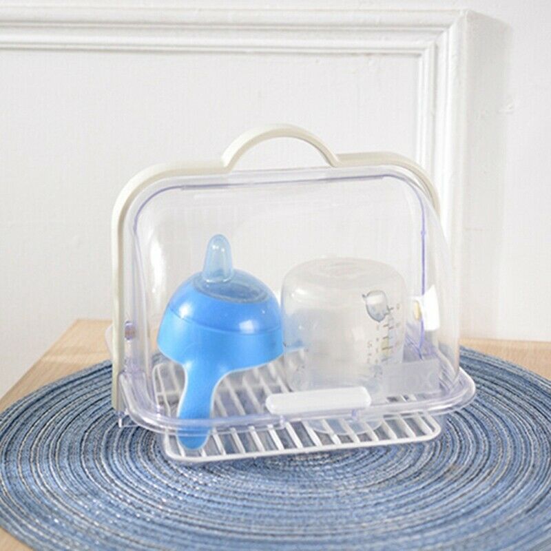 Milk Bottle Coffee Storage Box Portable Sealed Cleaning Box Bread Tableware A4D3