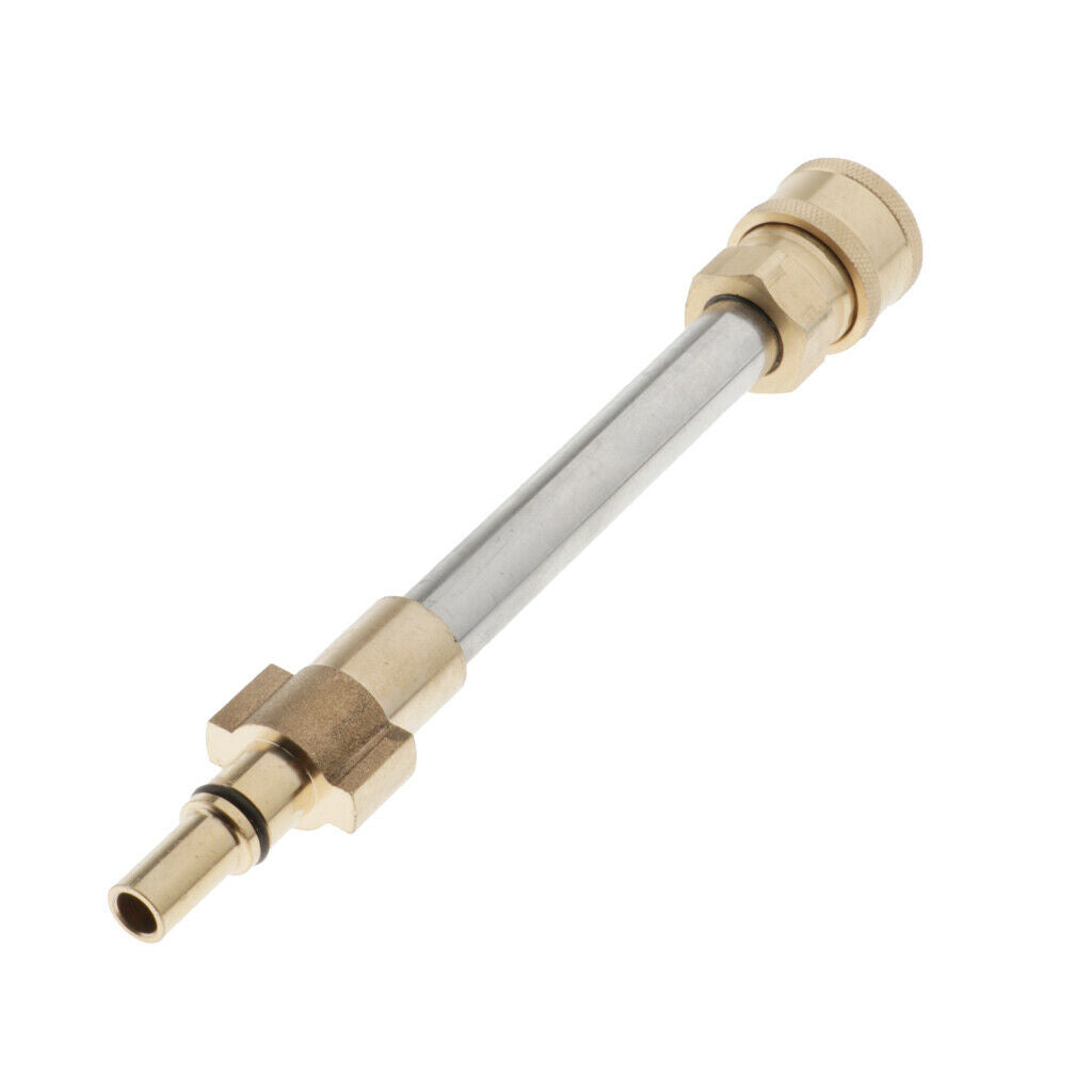 1pc Pressure Washer Adapter 1/4in Quick Connector Car Wash Converter Adapter PA7