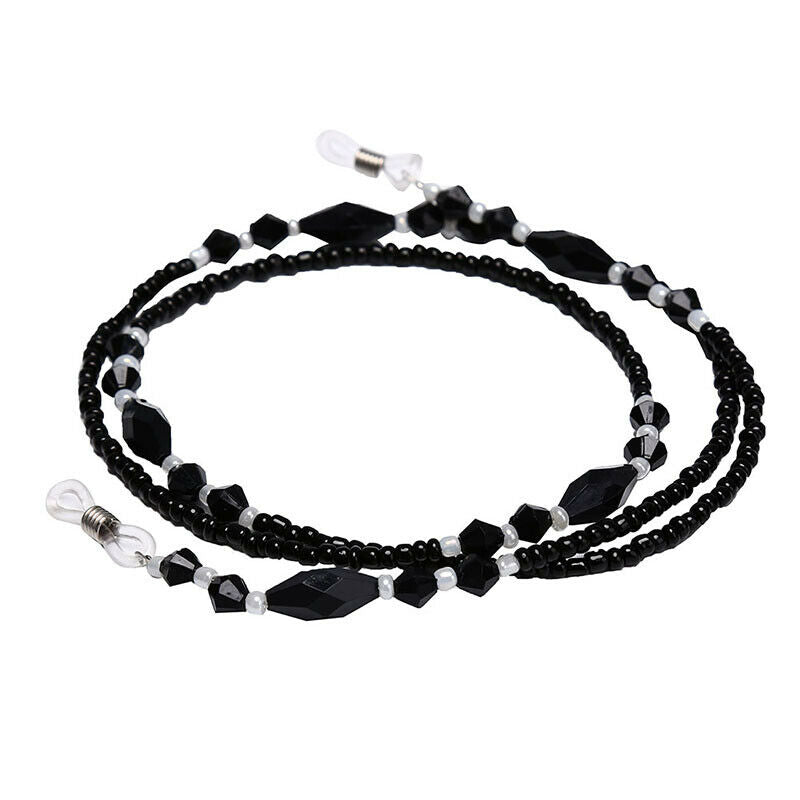 Beads Beaded Eyeglass Cord Reading Glasses Eyewear Spectacles Chain Holde.l8