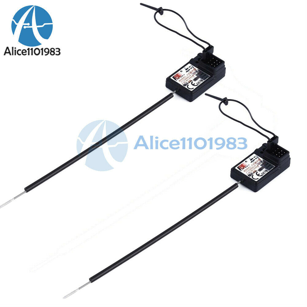 2PCS FlySky 2.4G FS-GR3E GT3B GR3C Receiver For RC Car Auto Boat Remote Control