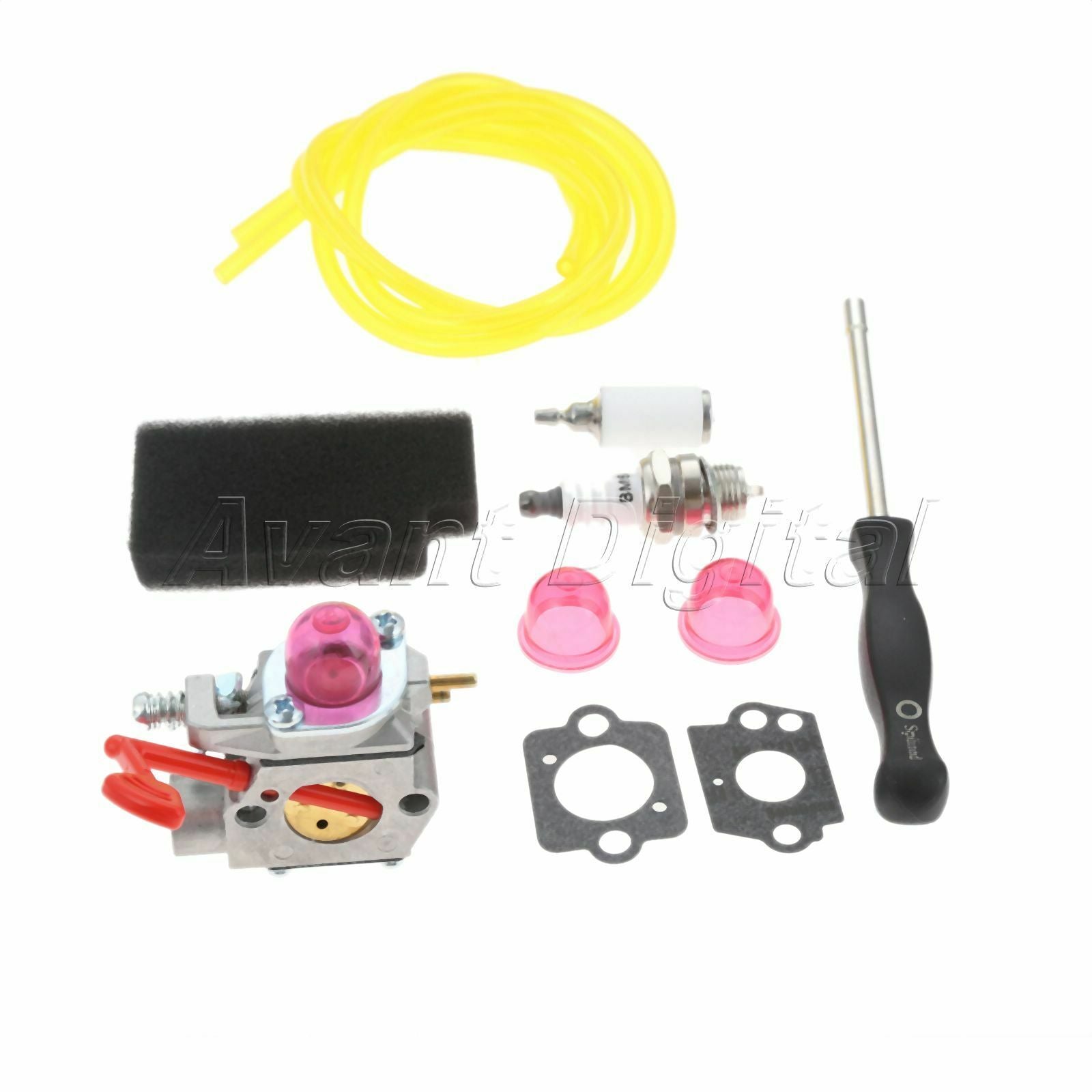 Carburetor & Filter Fit For Walbro WT-875-A Poulan Craftsman Blower BVM200C Set