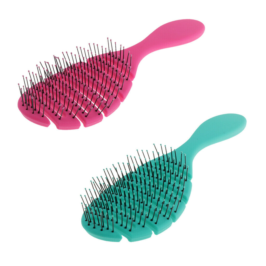 2 Pack Detangler Brush, Shampoo Scalp Massage Head Scrubber for Women Men Shower