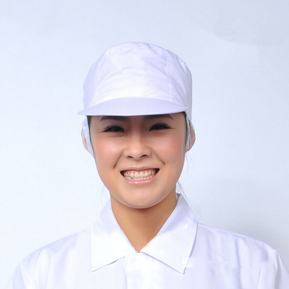 HOT1X PolyCotton Catering Baker Kitchen Cook Chef Hat Costume Snood Cap W.l8