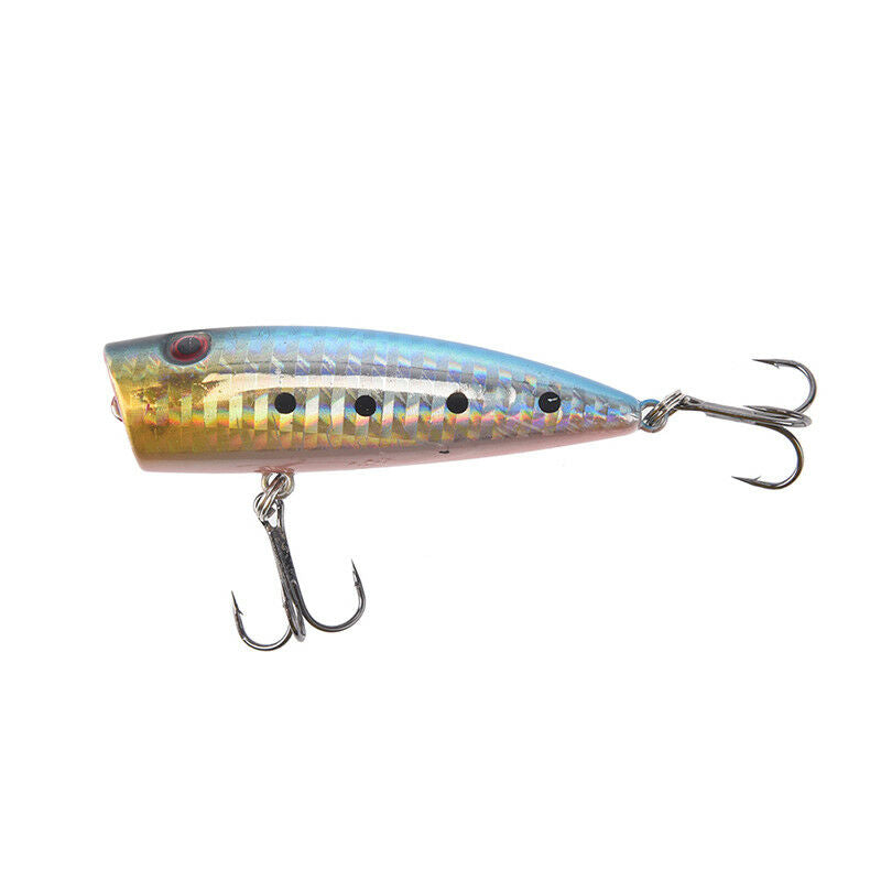 6.5cm 10g fishing lure hard bait artificial popper crankbait wobbler bait .l8