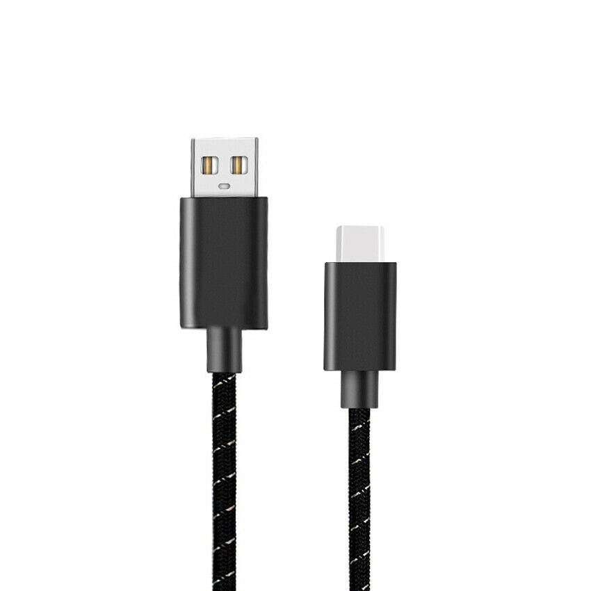For Playstation 5 Controller Extra Strong Type C Braided Fast Charger USB Cable
