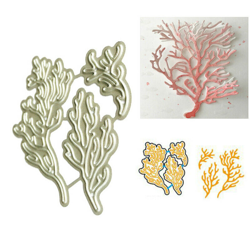 Ocean Coral Metal Cutting Dies Stencil for DIY Scrapbooking Paper Card De.l8