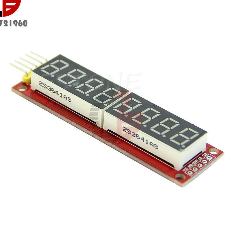 Red 5V MAX7219 8-Digit Digital Tube LED Display SPI Control Module for Arduino