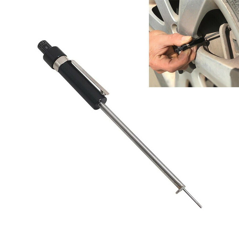 Universal Car Brake Pad Thickness Gauge Brake Pad Tester Portable Measuring Tool
