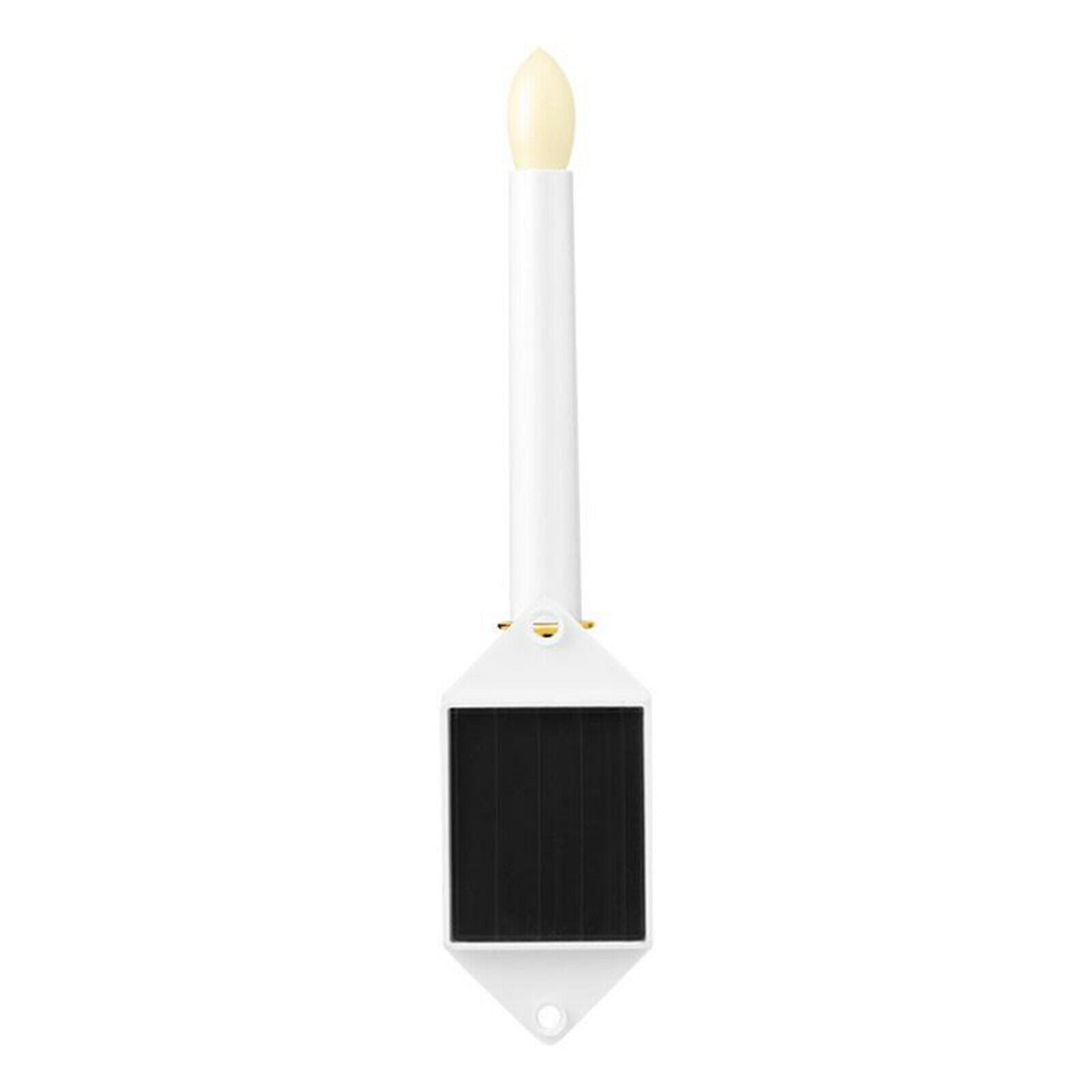 LED Flameless Taper Flickering Window Candle Lights Solar Home Yard Decor